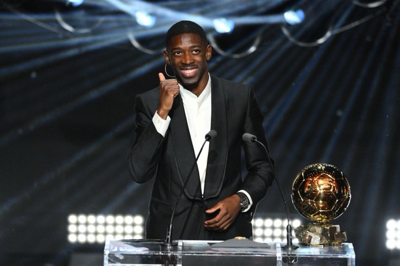 Dembele wins maiden Balon d’Or