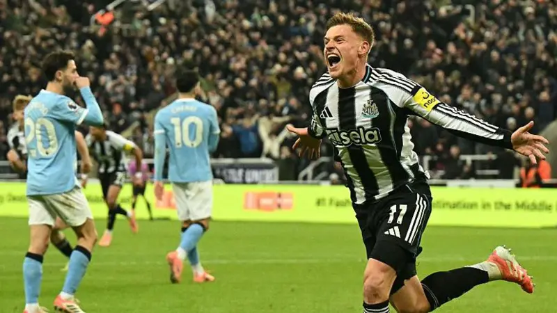 Barnes nets brace as Newcastle secure memorable victory against Man City