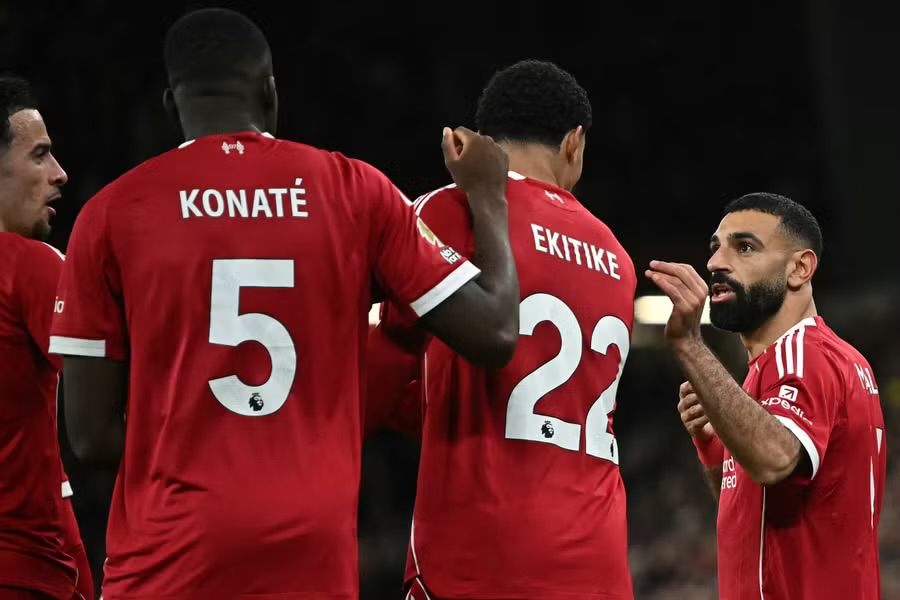 Ekitike bags brace as Liverpool defeat Brighton and Salah makes return